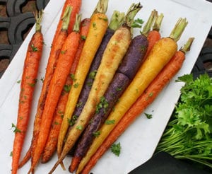 Roasted Heirloom Carrots