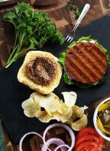 Wisconsin Butter Basted Plant Burger