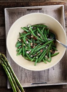 BROWN BUTTER FRENCH BEANS AMANDINE