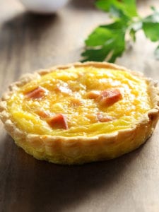 EASY EASTER HAM AND CHEESE QUICHE