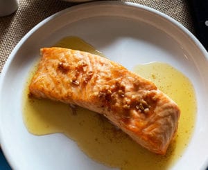 Spicy Butter Salmon