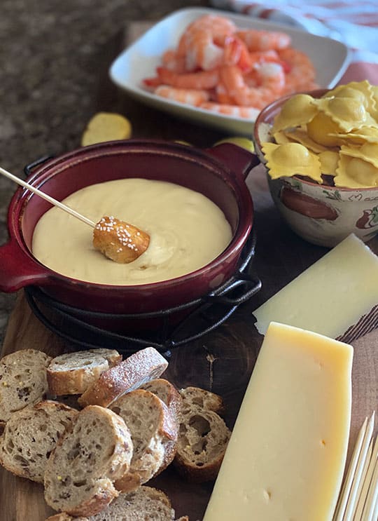 Cheese Fondue Dippers